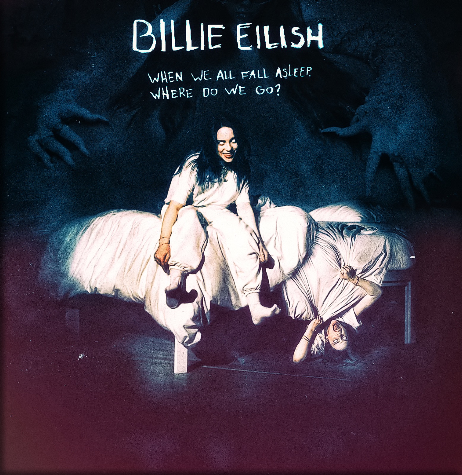 When We All Fall Asleep — a regraded study of the record's cover photograph